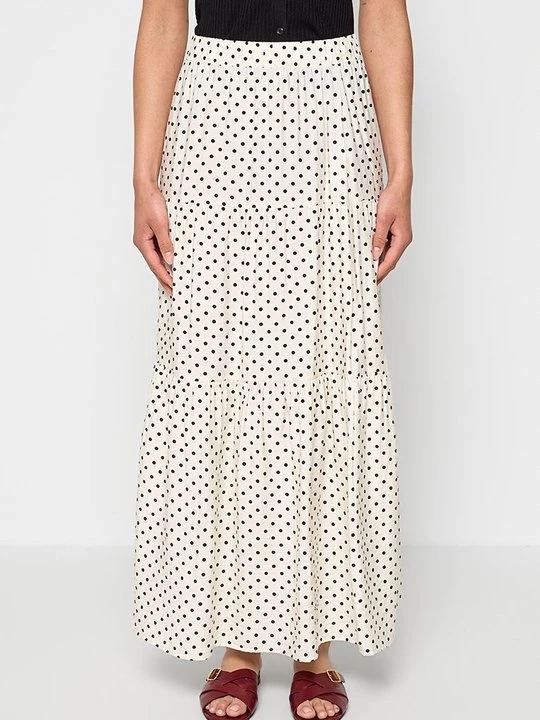 Foto van product Maxirok Vero Moda lichtgrijs