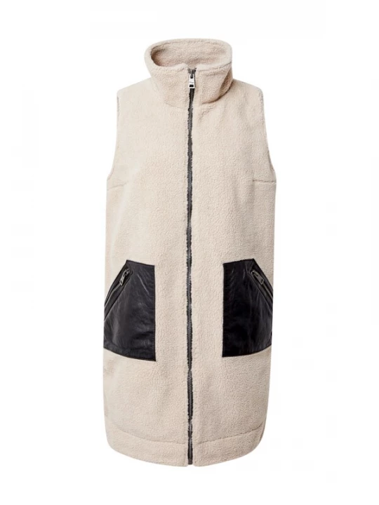 Foto van product Maze Bodywarmer crème / zwart