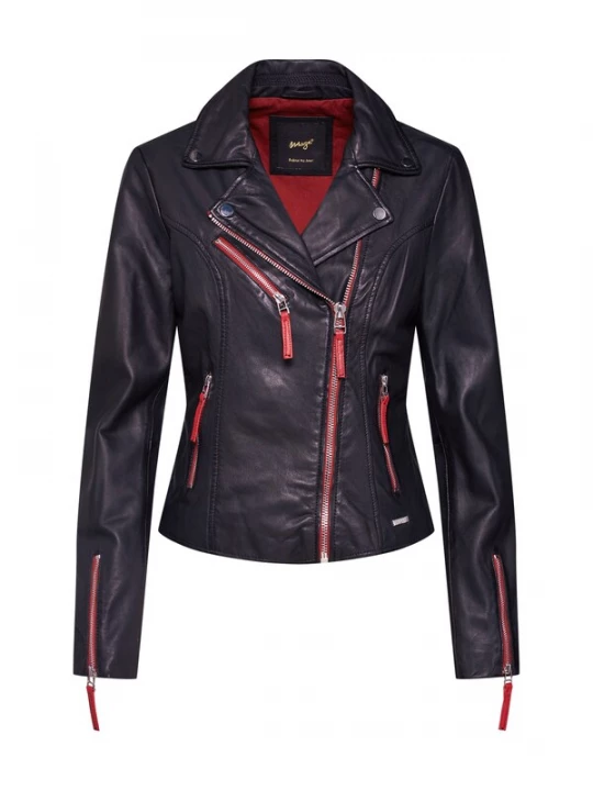 Foto van product Maze Tussenjas 'Amur' rood / zwart