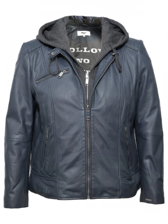 Foto van product Maze Tussenjas donkerblauw / zwart
