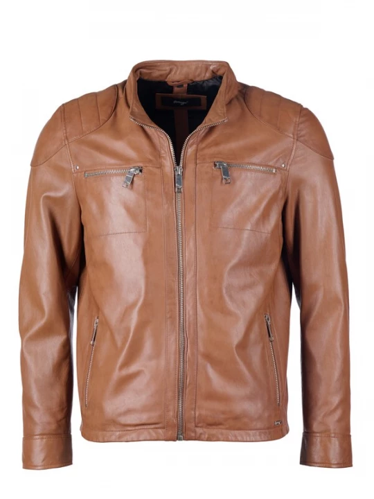 Foto van product Maze Tussenjas 'Flint' cognac