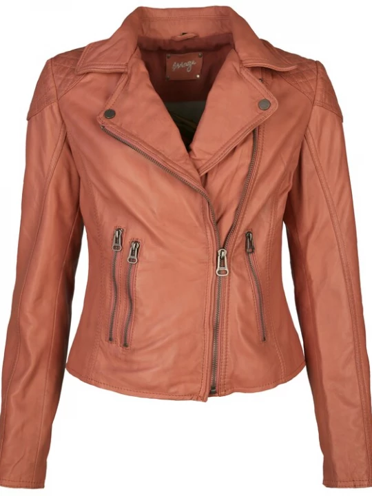 Foto van product Maze Tussenjas 'Ibiza' zalm roze