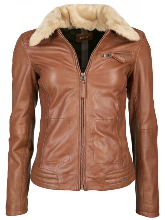 Foto van product Maze Tussenjas 'Morelia' cognac
