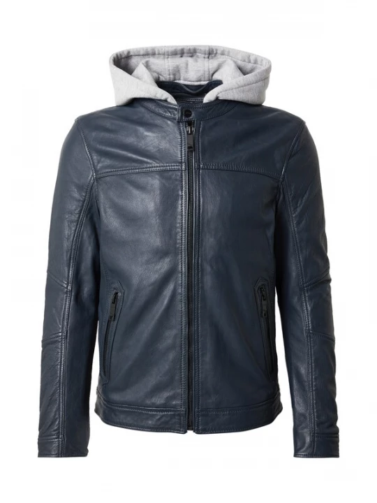 Foto van product Maze Tussenjas navy / grijs gemêleerd