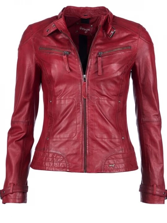 Foto van product Maze Tussenjas 'Ryana' kersrood