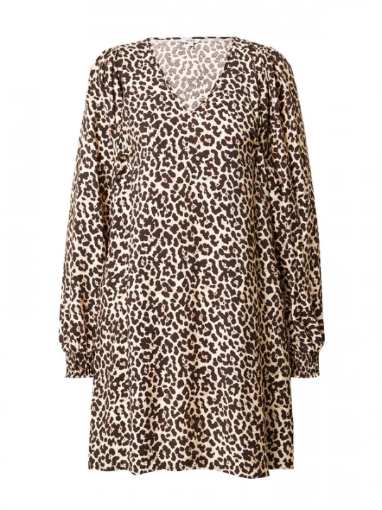 Foto van product mbym Jurk 'Embry' bruin / zwart / wit