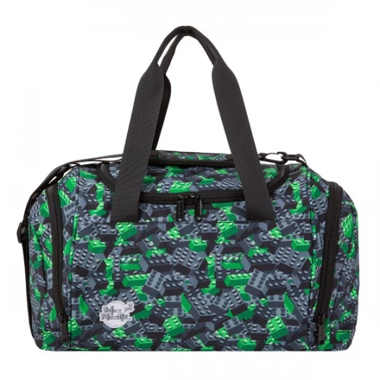 Foto van product MCNEILL Sporttas grijs / groen / zwart