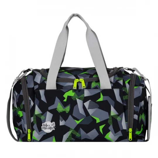 Foto van product MCNEILL Sporttas grijs / neongroen / zwart