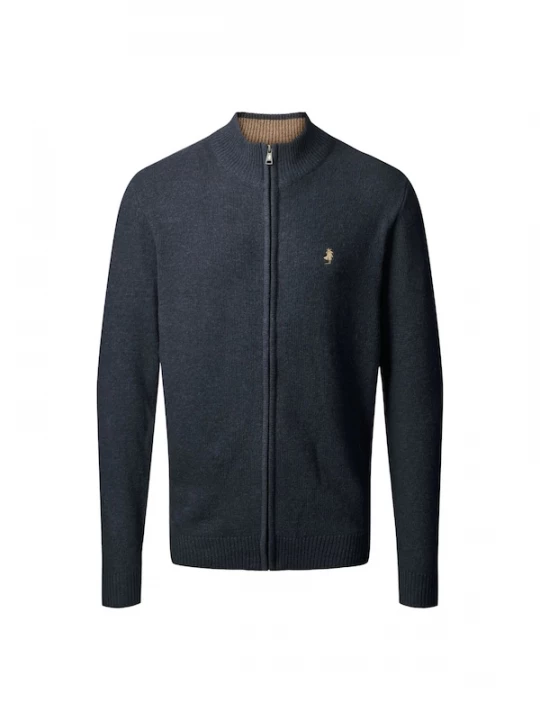 Foto van product MCS Gebreid vest 'MCALFIE' navy