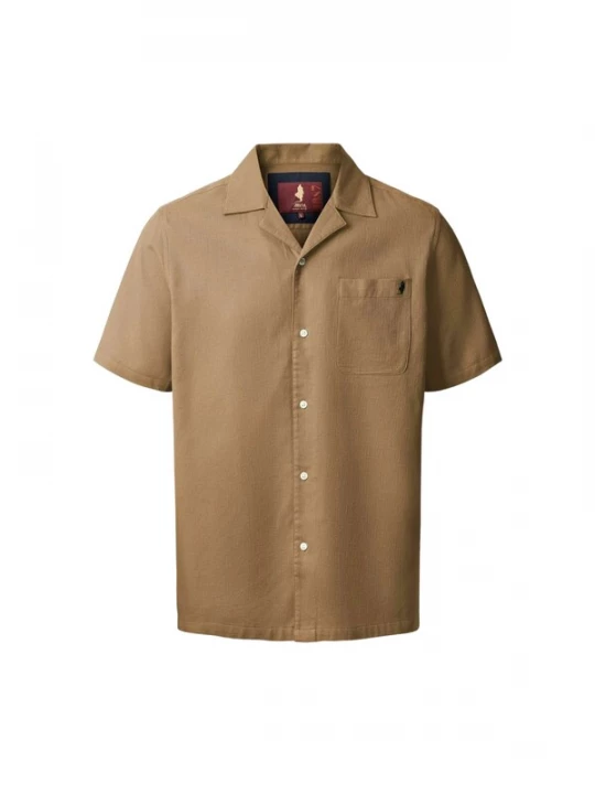 Foto van product MCS Overhemd ' MCJackson Shirt ' mosterd