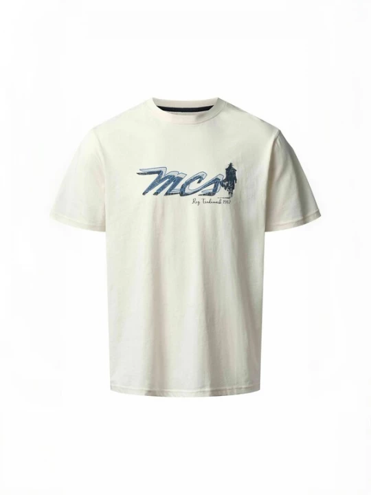 Foto van product MCS Overhemd ' MCJason ' ivoor / blauw