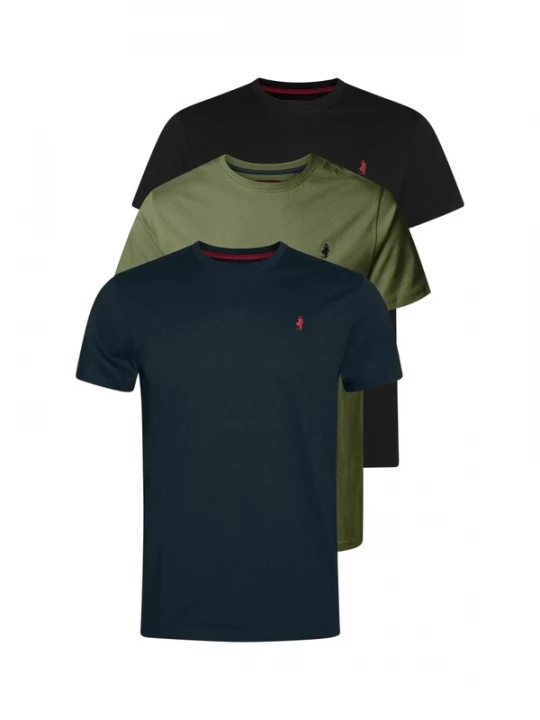 Foto van product MCS Shirt 'MCOhio' navy / groen / zwart