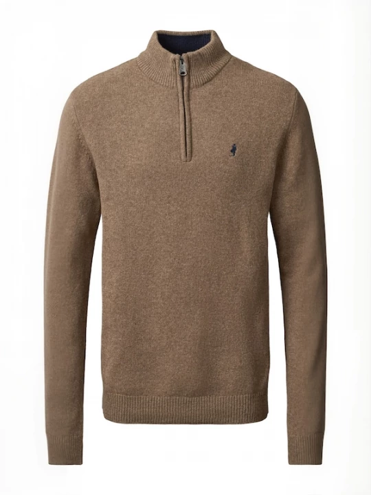 Foto van product MCS Trui 'MCAxel' bruin