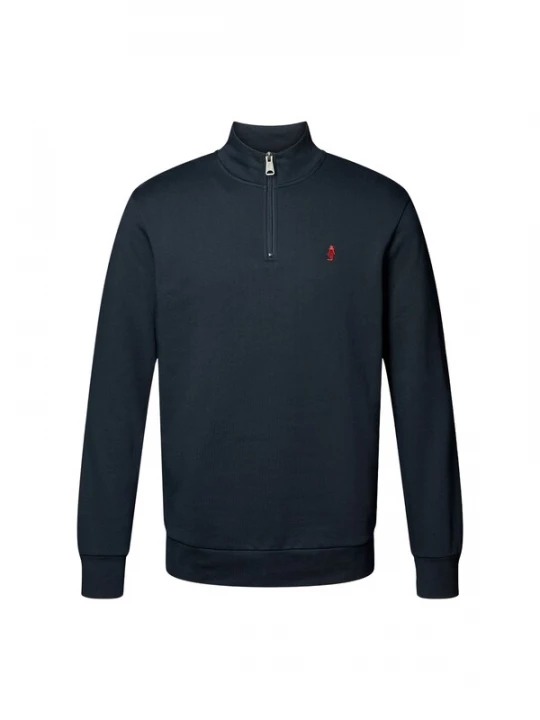 Foto van product MCS Trui 'MCClement' saffier / rood