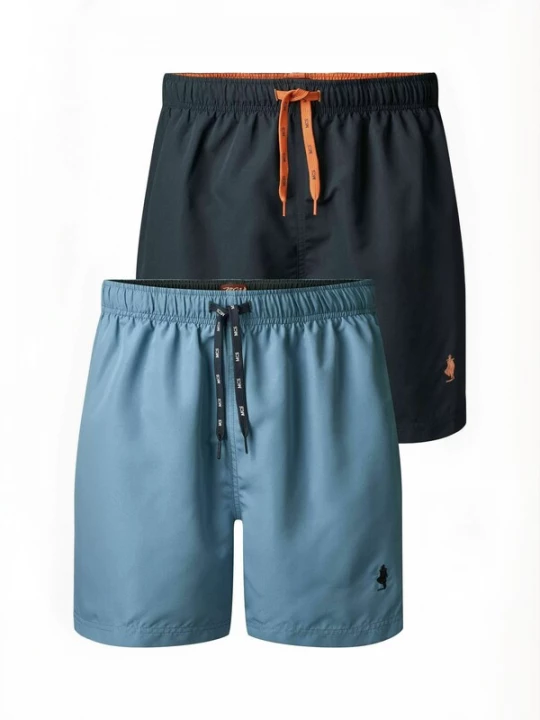 Foto van product MCS Zwemshorts ' MCGarland 2-pack ' saffier