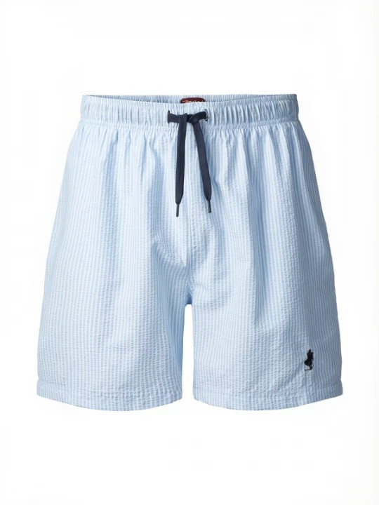 Foto van product MCS Zwemshorts 'MCIrving' lichtblauw / wit