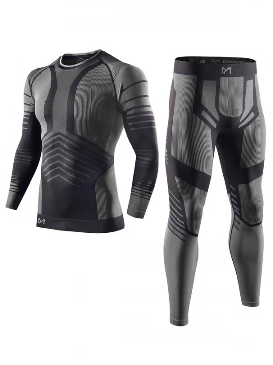 Foto van product MEETWEE Basislaag 'Seamless Thermal Underwear' grijs