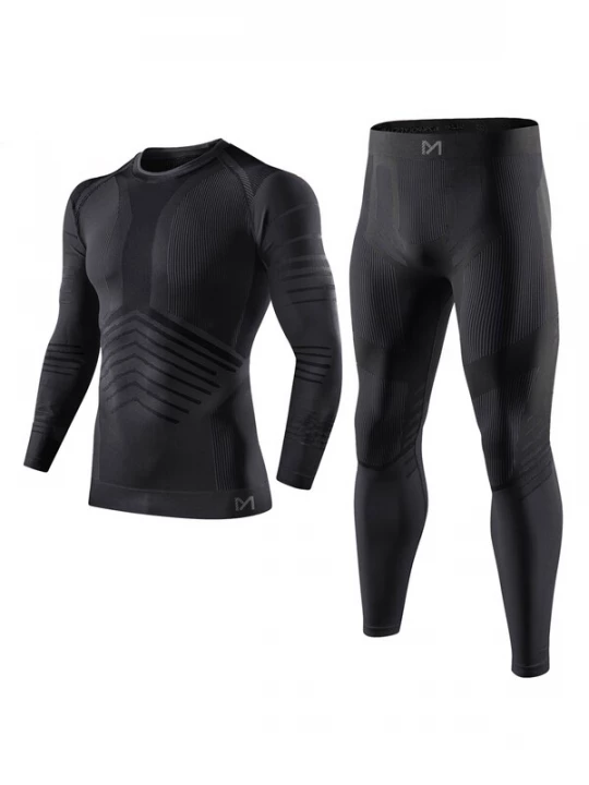 Foto van product MEETWEE Basislaag 'Seamless Thermal Underwear' zwart