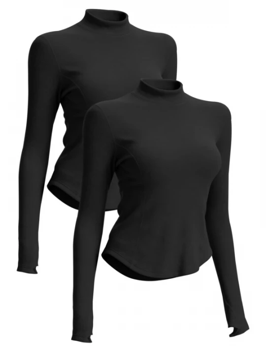 Foto van product MEETWEE Functioneel shirt black denim