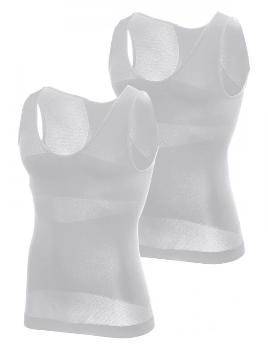 Foto van product MEETWEE Onderhemd '2-Pack tummy control vest' wit