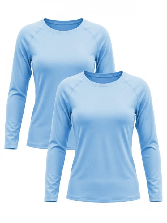 Foto van product MEETWEE Shirt '2-Pack UV Protection Shirt' donkerblauw