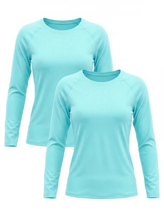 Foto van product MEETWEE Shirt '2-Pack UV Protection Shirt' groen
