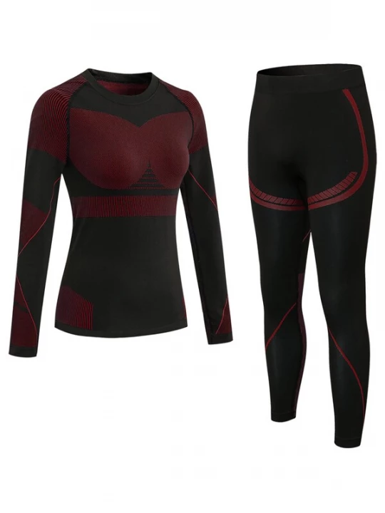 Foto van product MEETWEE Sportbody 'Athletic Underwear Set' rood