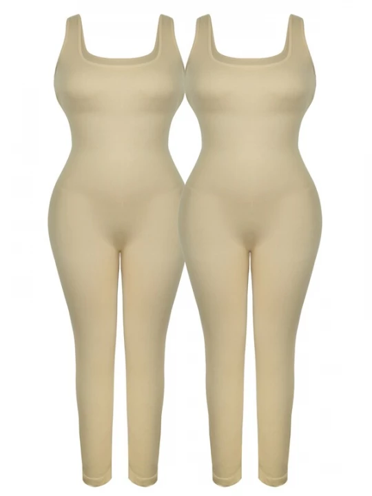 Foto van product MEETWEE Sportbody 'Base Layer' beige