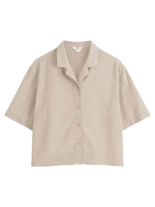 Foto van product MELA Blouse 'Tavleen' lichtbruin