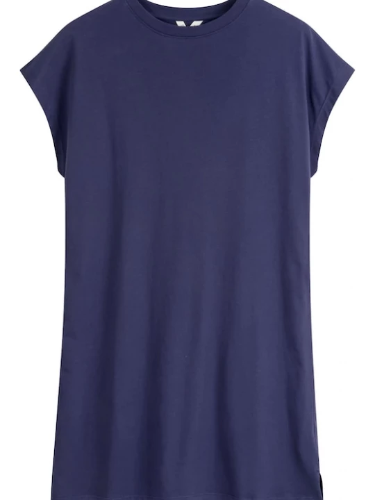 Foto van product MELA Jurk 'SUNEA' donkerblauw
