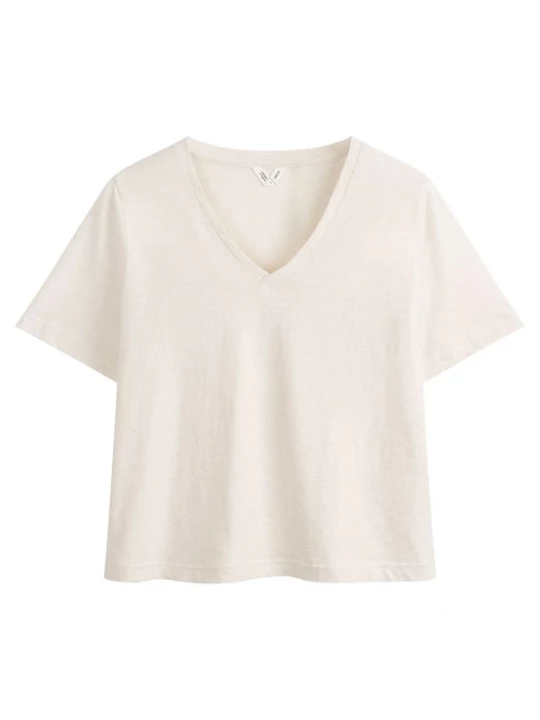 Foto van product MELA Shirt 'ANKITA' crème