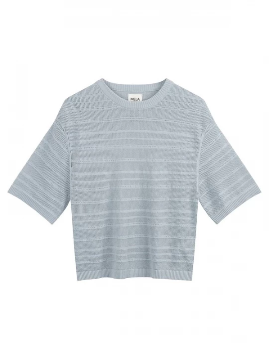 Foto van product MELA Shirt 'Arohi' duifblauw