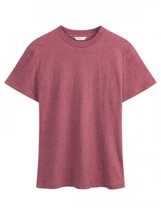 Foto van product MELA Shirt 'Avan' rood gemêleerd