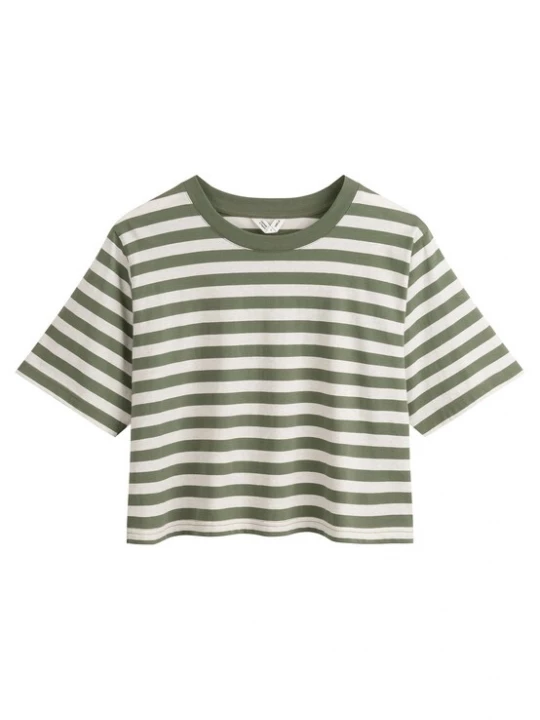 Foto van product MELA Shirt 'Desna' groen / wit