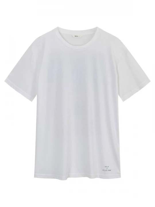 Foto van product MELA Shirt donkergroen / oranje / bourgogne / wit