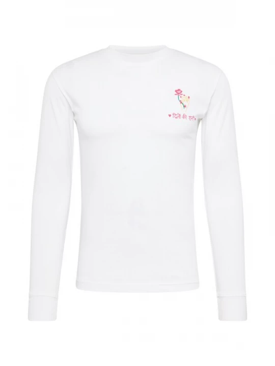 Foto van product MELA Shirt geel / groen / lichtroze / wit