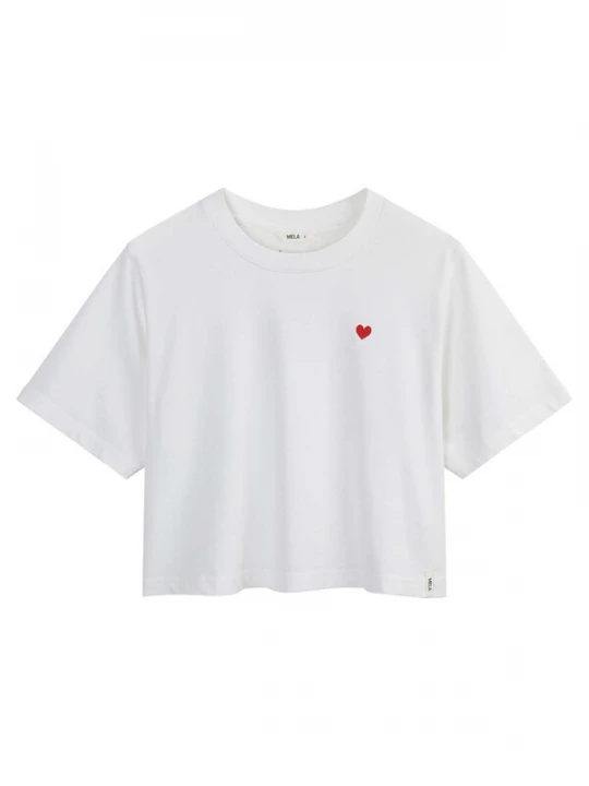 Foto van product MELA Shirt 'Joshna' rood / wit