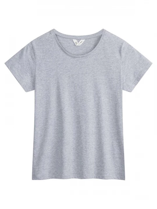 Foto van product MELA Shirt 'LANISHA' grijs gemêleerd
