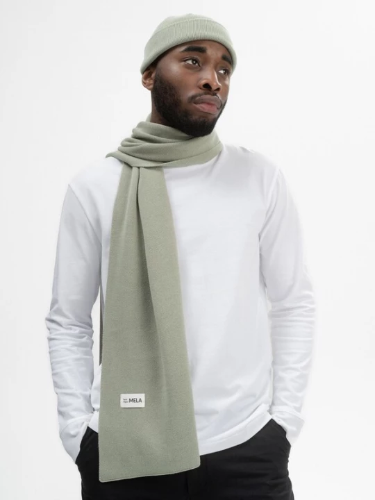 Foto van product MELA Sjaal 'Asmee' mintgroen