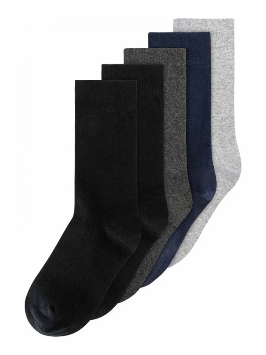 Foto van product MELA Sokken navy / lichtgrijs / grijs gemêleerd / zwart