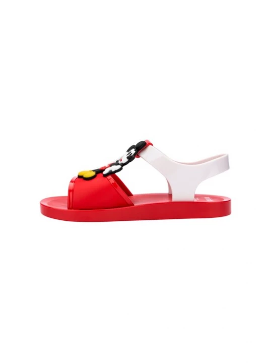 Foto van product MELISSA Sandalen 'The Mini Melissa Play x Mickey And Minnie' rood / wit