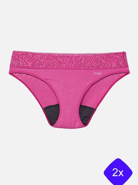 Foto van product Menstruatie-ondergoed Sloggi rood