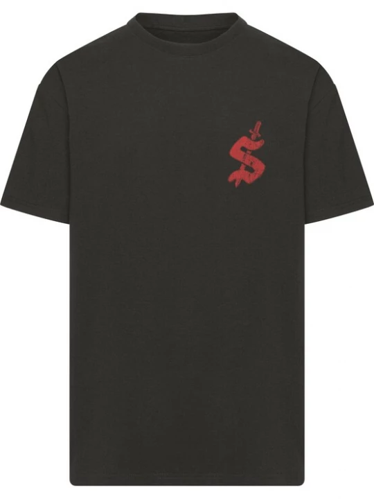 Foto van product Merchcode Shirt '21 Savage Sword' gemengde kleuren / zwart