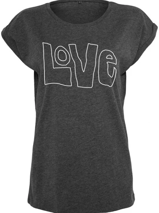 Foto van product Merchcode Shirt antraciet / wit