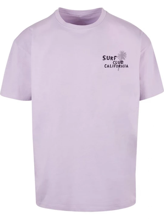 Foto van product Merchcode Shirt blauw / lichtlila / donkerlila / oranje / wit