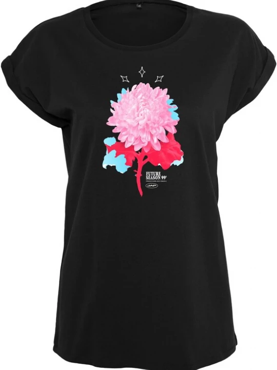 Foto van product Merchcode Shirt blauw / pink / zwart / wit