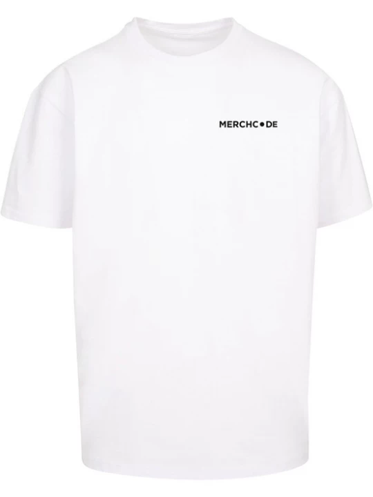 Foto van product Merchcode Shirt 'Break The Rules' zwart / wit