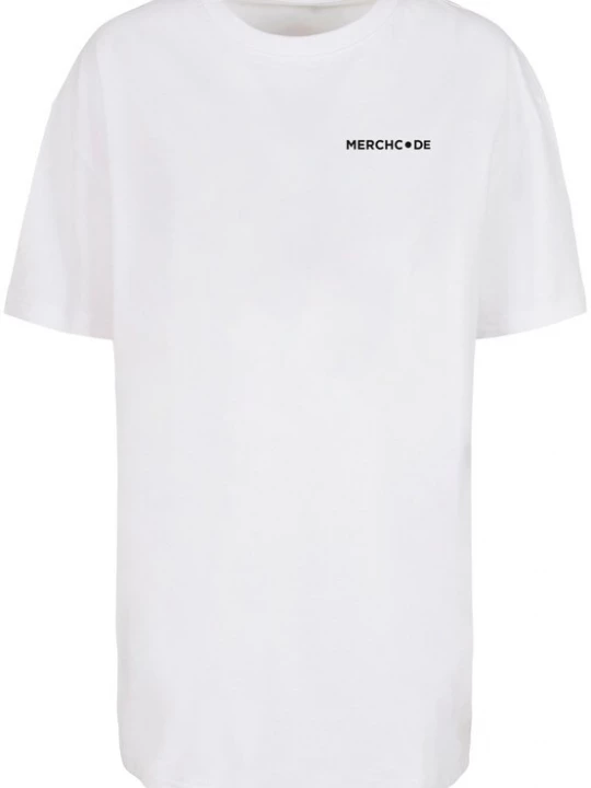 Foto van product Merchcode Shirt 'Break The Rules' zwart / wit
