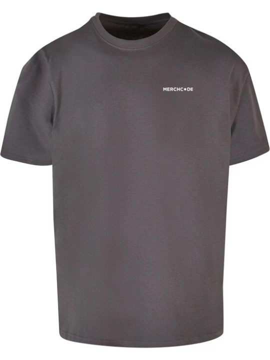 Foto van product Merchcode Shirt 'Essentials New Generation' donkergrijs / wit