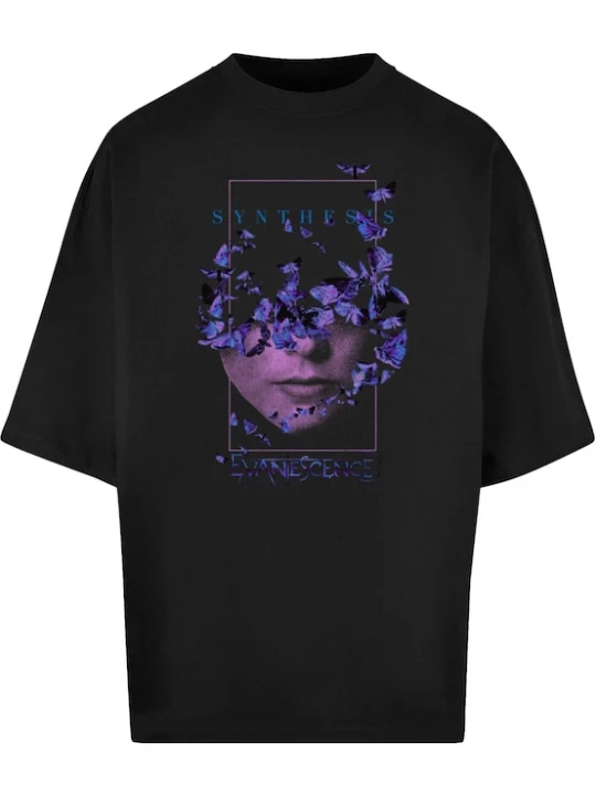 Foto van product Merchcode Shirt 'Evanescence - Synthesis' lila / zwart